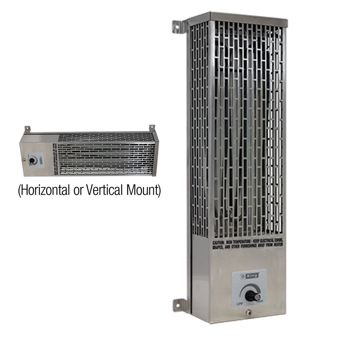 King Electric Stainless Steel Pump House Heaters - QC Supply - 