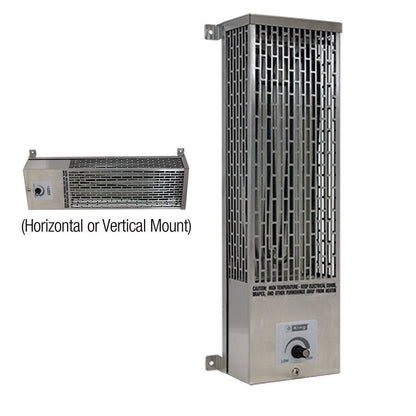 King Electric Stainless Steel Pump House Heaters - QC Supply - 