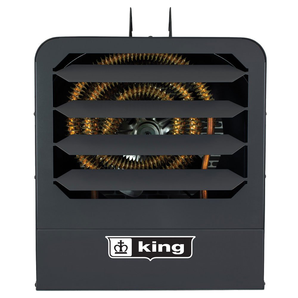 King KB 208V Unit Heaters with Single Pole Thermostat and Bracket - QC Supply - 