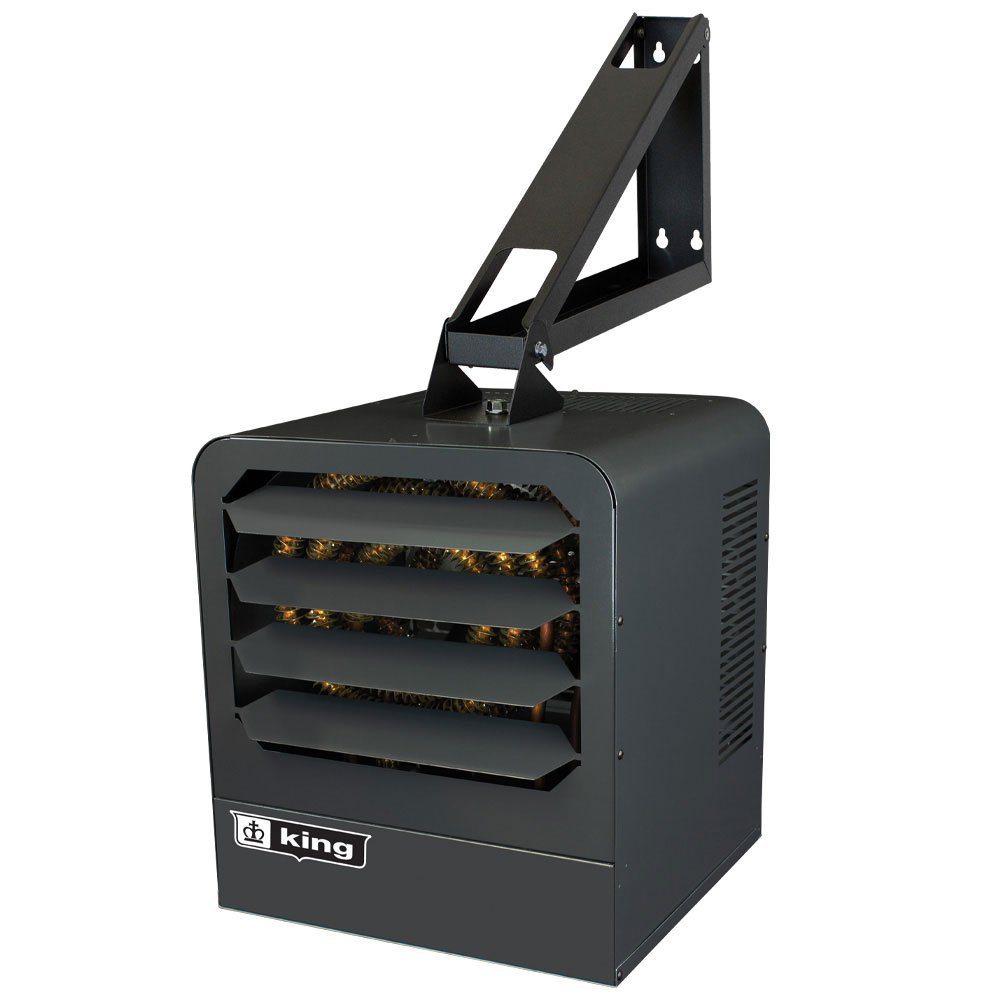 King KB 208V Unit Heaters with Single Pole Thermostat and Bracket - QC Supply - 