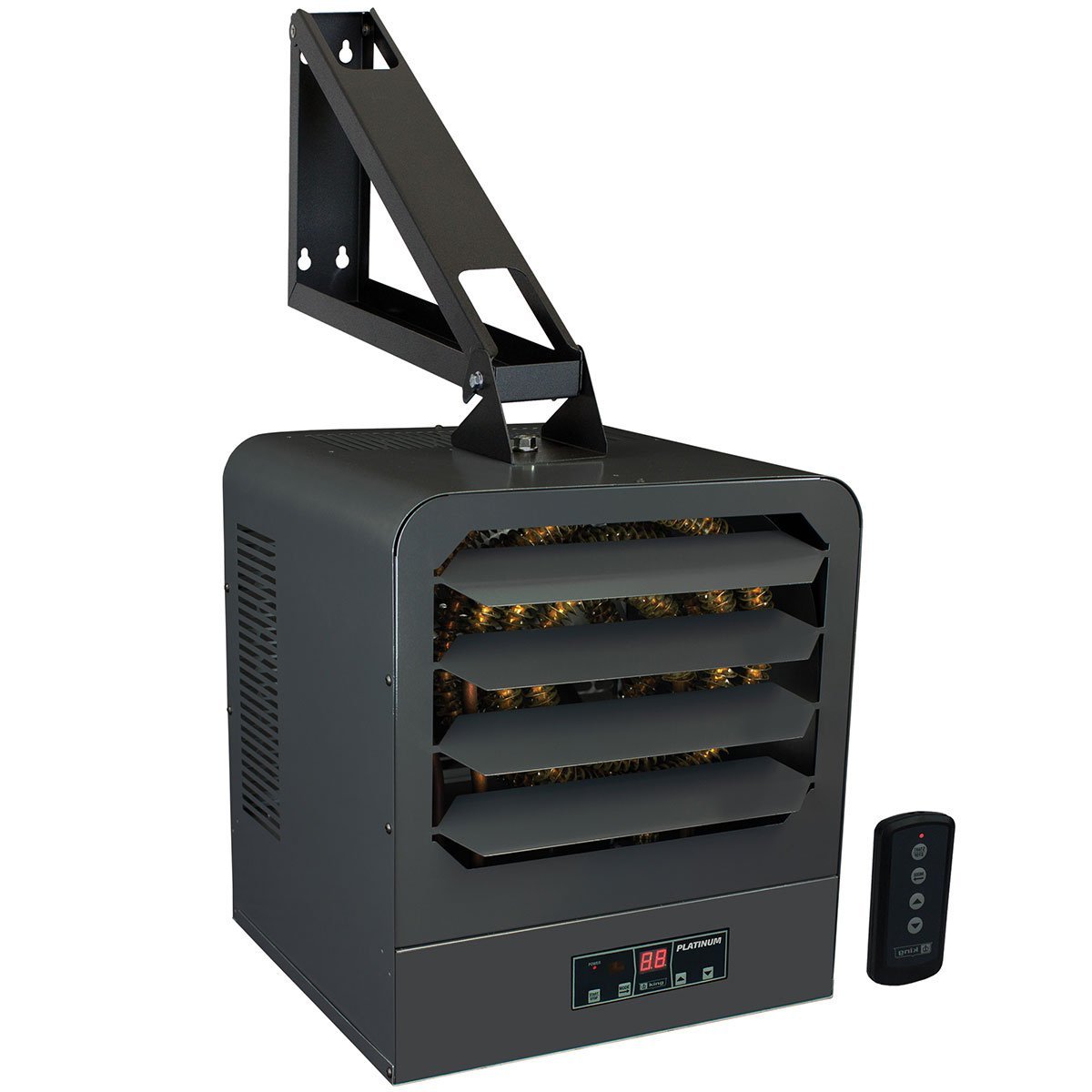 King KB Platinum 480V Unit Heaters with Bracket - QC Supply - 
