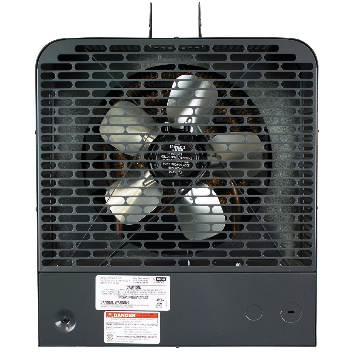 King KB PlatinumX 240V Unit Heaters with 24V Control - QC Supply - 