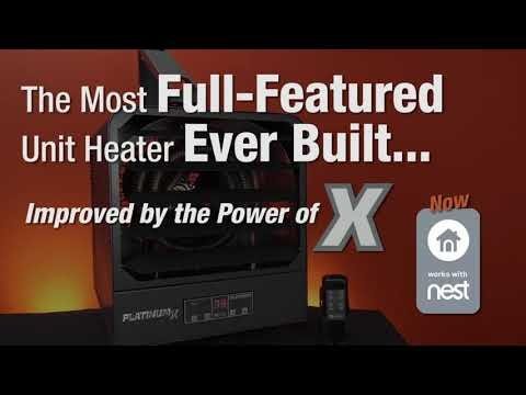 King KB PlatinumX 480V Unit Heaters with 24V Control - QC Supply - 