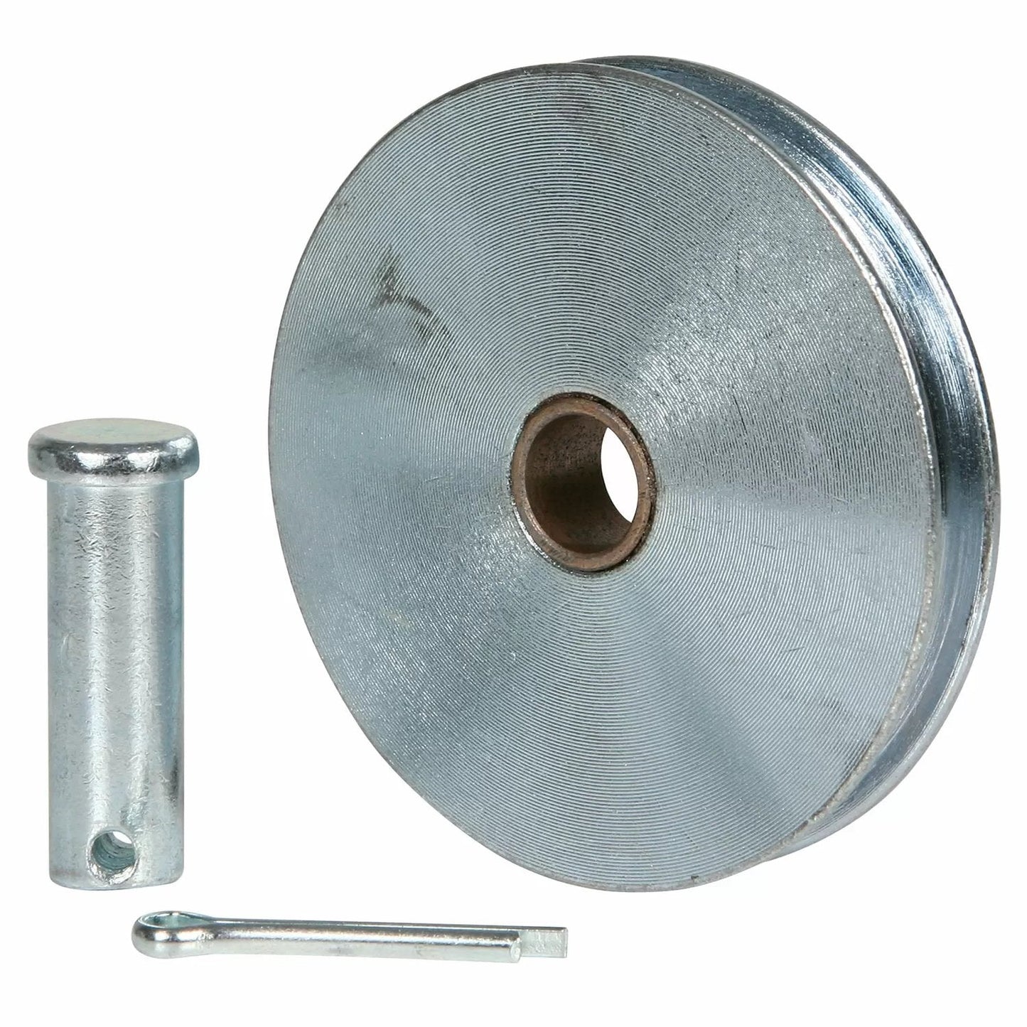 Large Cable Pulley w/Pin for 4 - Wheel Carcass Cart - QC Supply - 