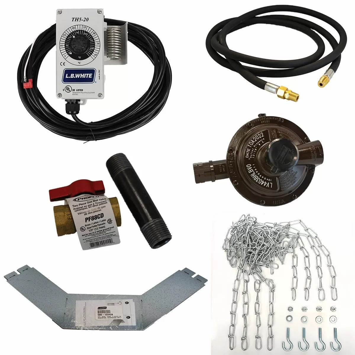 LB ® Accessory Package for Guardian™ 2.0 250,000 BTU Propane Heaters - QC Supply - 
