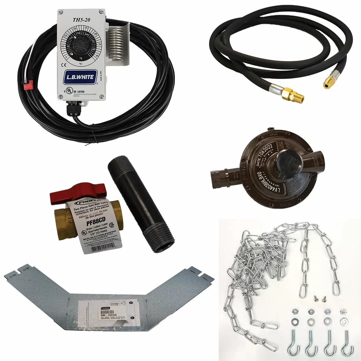 LB ® Accessory Package for Guardian™ 2.0 50 - 100,000 BTU Propane Heaters - QC Supply - 