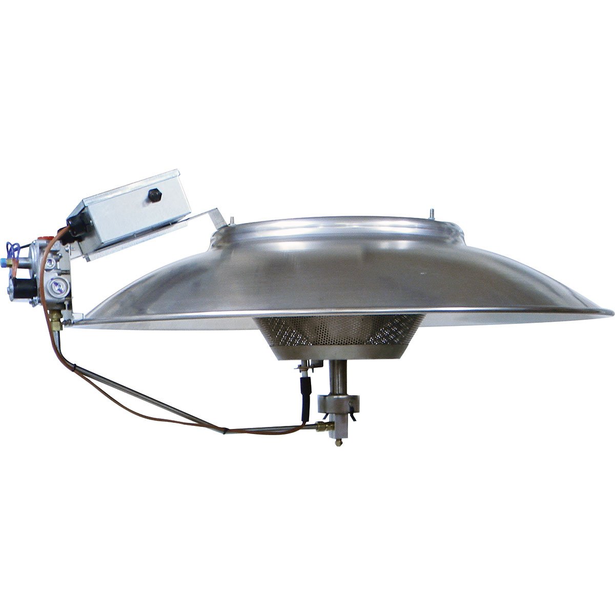 L.B. ® H - 40 Radiant Heat 40K BTU LP/NG Brooder Heater - QC Supply - 