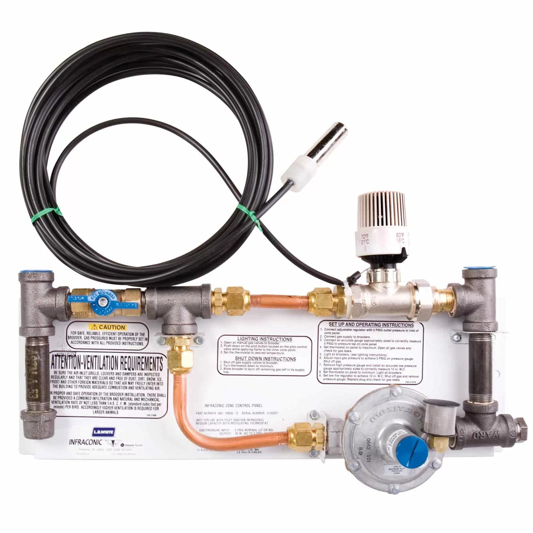 LB ® High Capacity Controller for I - 17 Infraconic® Radiant Heater - QC Supply - 