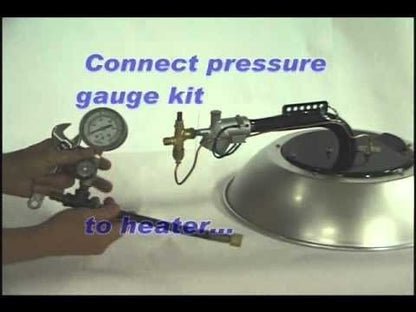 LB ® I - 17 Infraconic® Radiant Heater - Pilot Light Ignition - Zone Controlled - LP - QC Supply - 