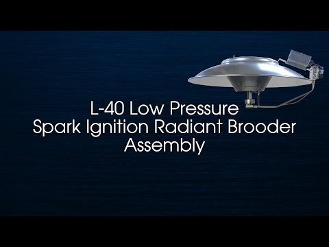 LB ® L - 40 Low - Pressure Radiant Heat Brooder - QC Supply - 