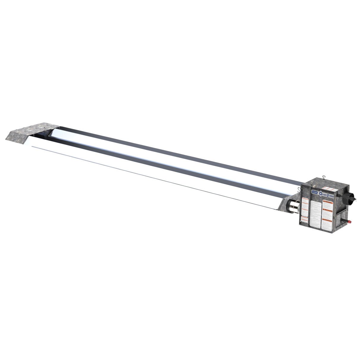 LB ® Oval - U 100 Propane Tube Heater - QC Supply - 