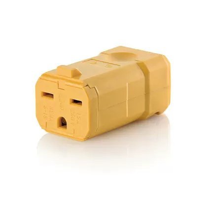 Leviton® 15 Amp 250 Volt Industrial - Grade Connector - QC Supply - 