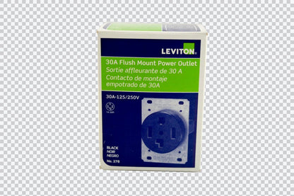 Leviton 4 - Wire Flush Mount Dryer Receptacle - QC Supply - 