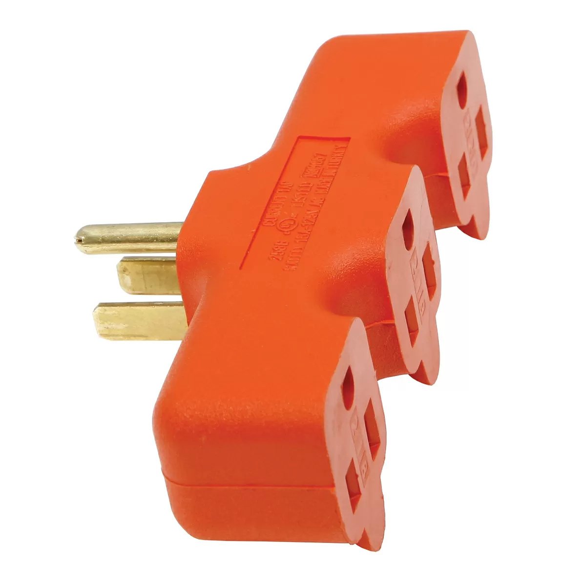 Leviton® Vinyl Grounding Triple Outlet - QC Supply - 