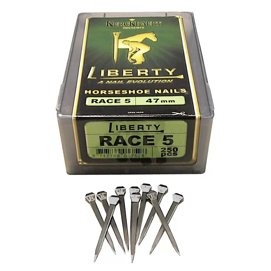 Liberty 5 Race Horseshoe Nails - QC Supply - 