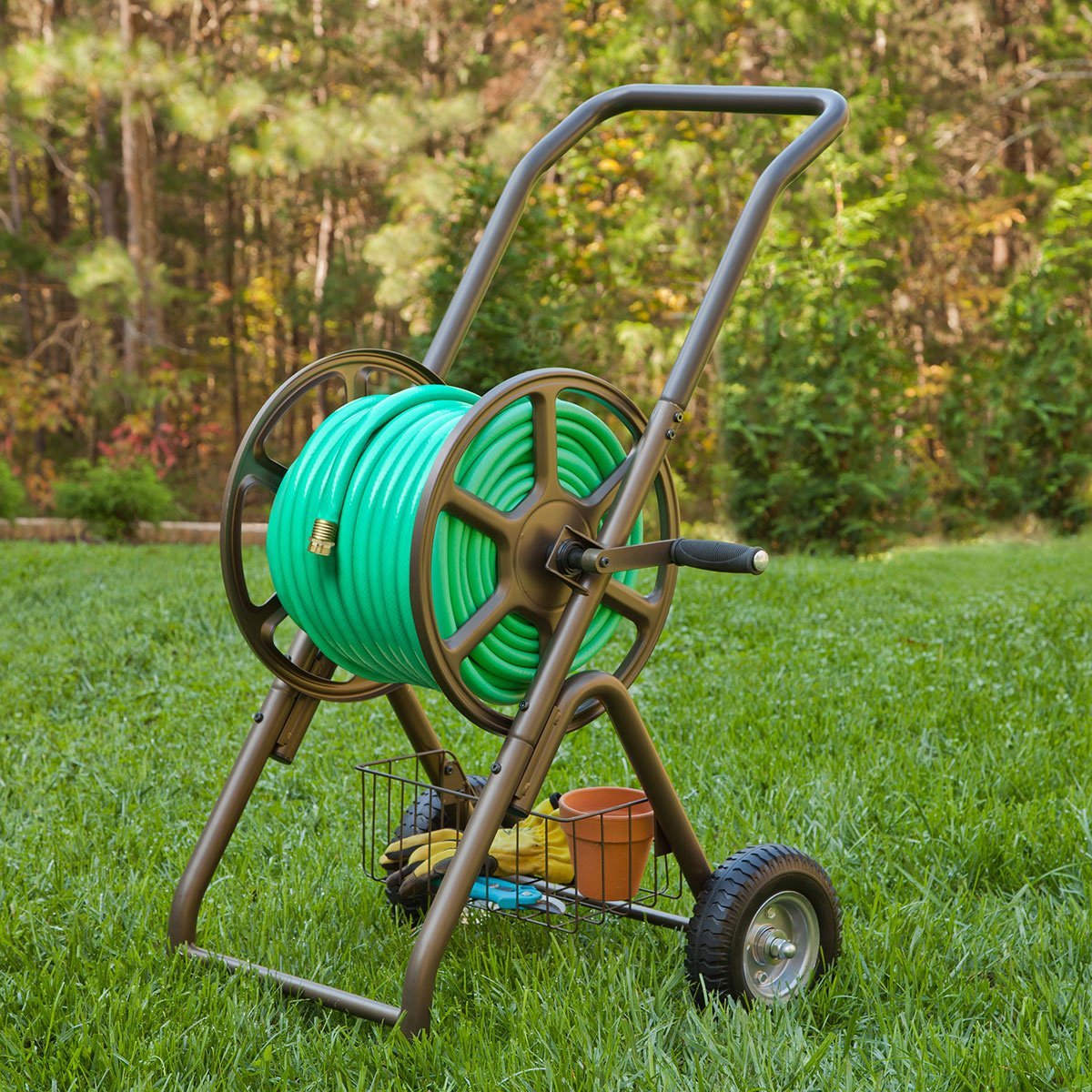Liberty Garden Two Wheel Hose Cart - QC Supply - 