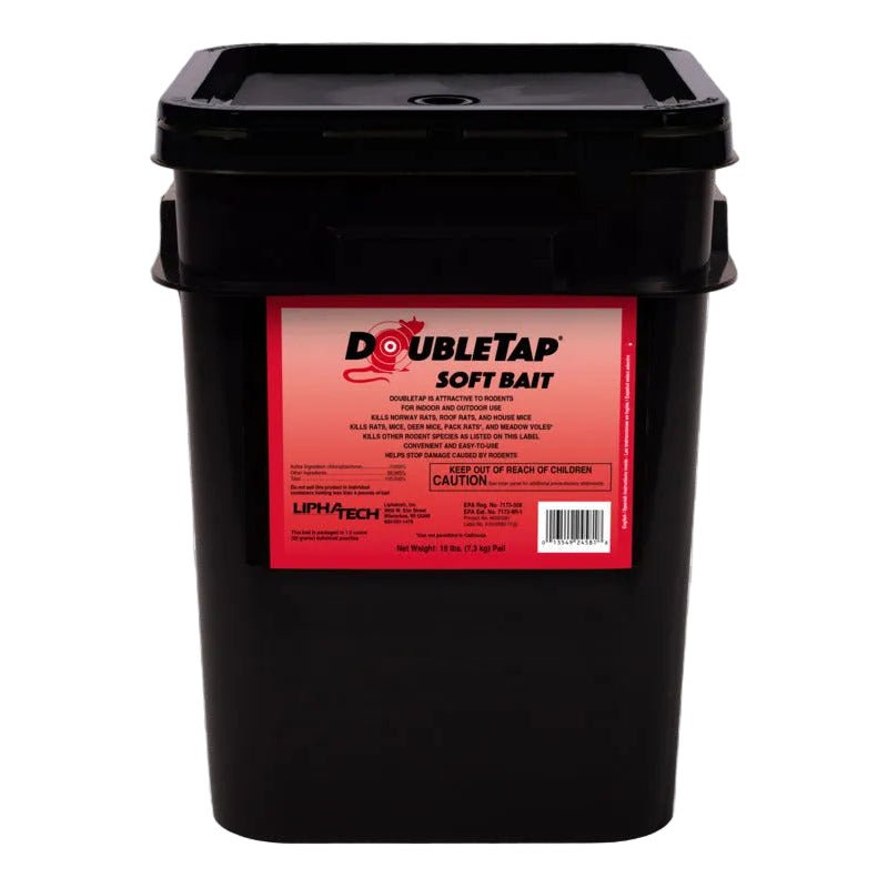 Liphatech Double Tap Soft Bait - 16lb Pail - QC Supply - 