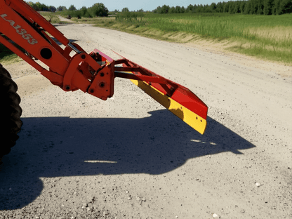 Litter Level 10 ft. Wide Corner Blade with Skid Steer Quick Attach - QC Supply - 