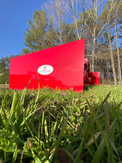 Litter Level 10 ft. Wide Hydraulic Box Blade - QC Supply - 