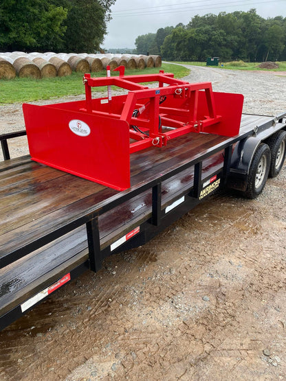 Litter Level 8 ft. Wide Hydraulic Box Blade - QC Supply - 