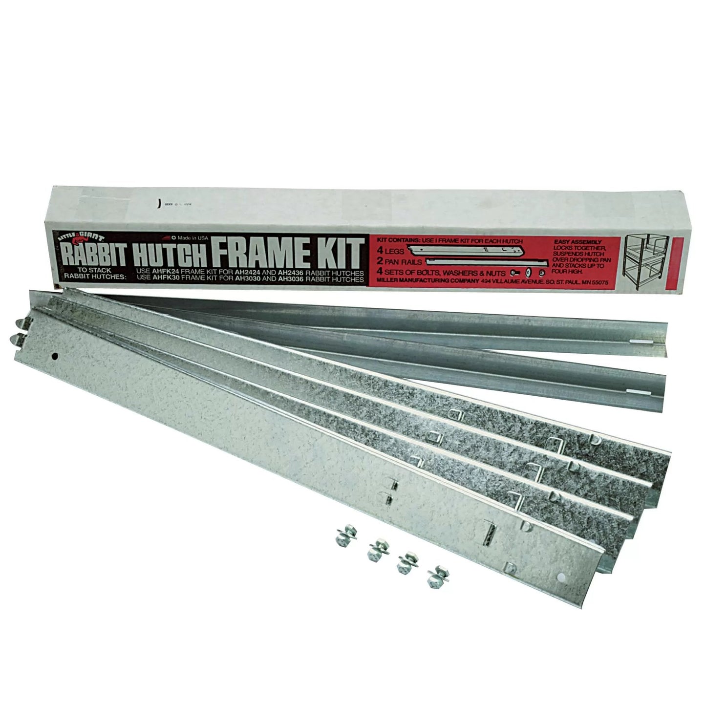 Little Giant® Rabbit Hutch Frame Kit - 24" - QC Supply - 