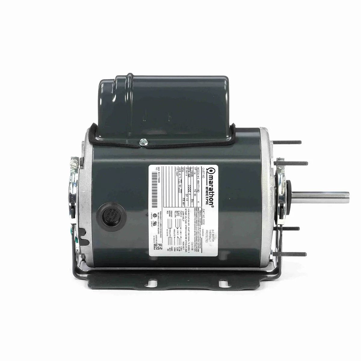 Marathon General Purpose Farm Duty 1/4 HP Motor Model - X030 - QC Supply - 