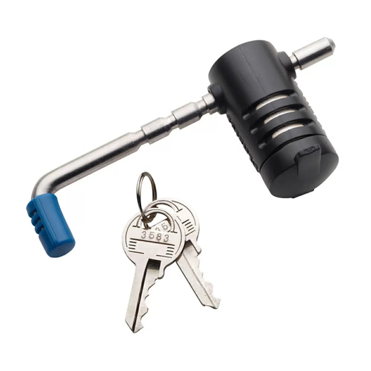 Master Lock® Stainless Steel Adjustable Coupler Latch Lock - QC Supply - 