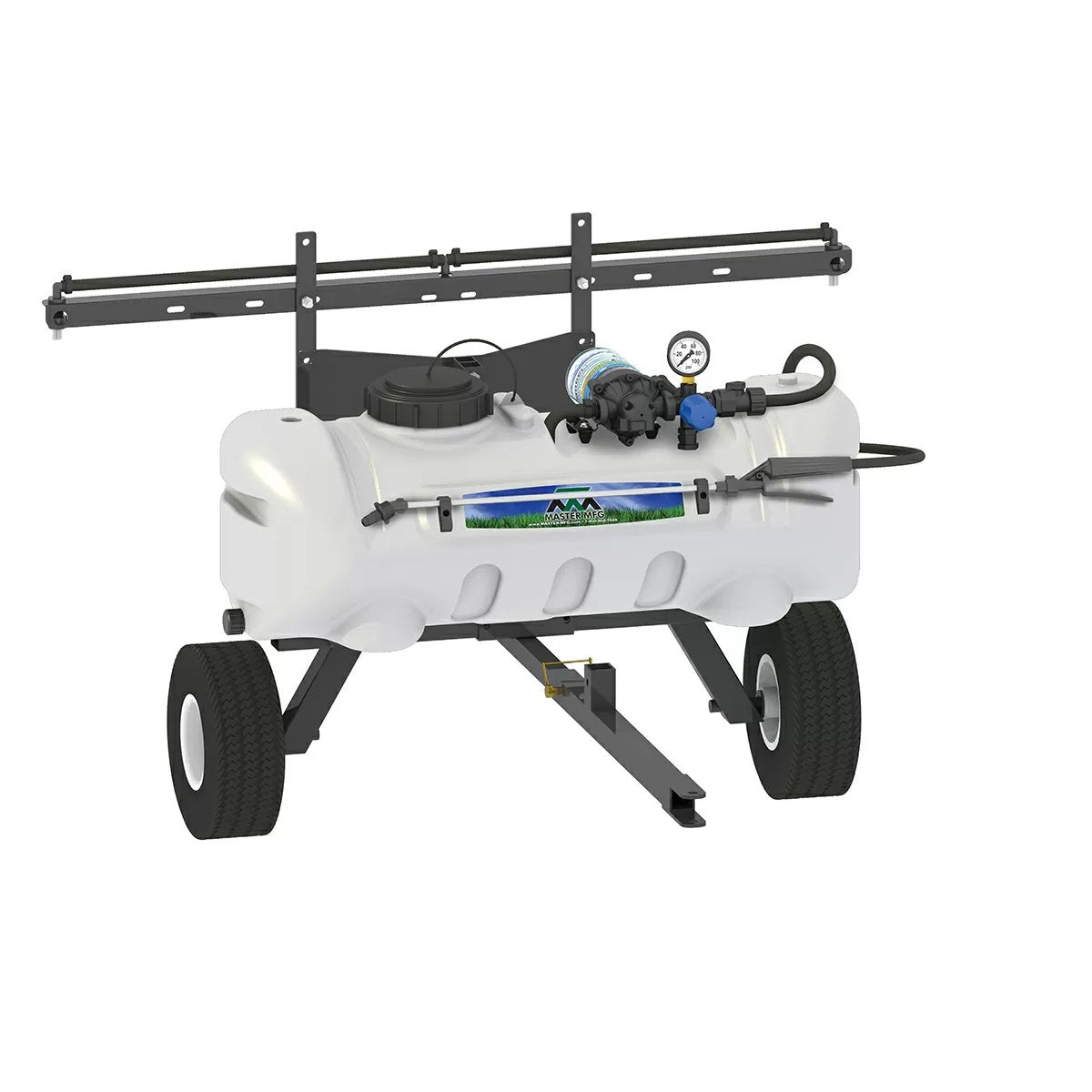 Master Manufacturing Trailer Broadcast Sprayer - 15 Gallons - QC Supply - 