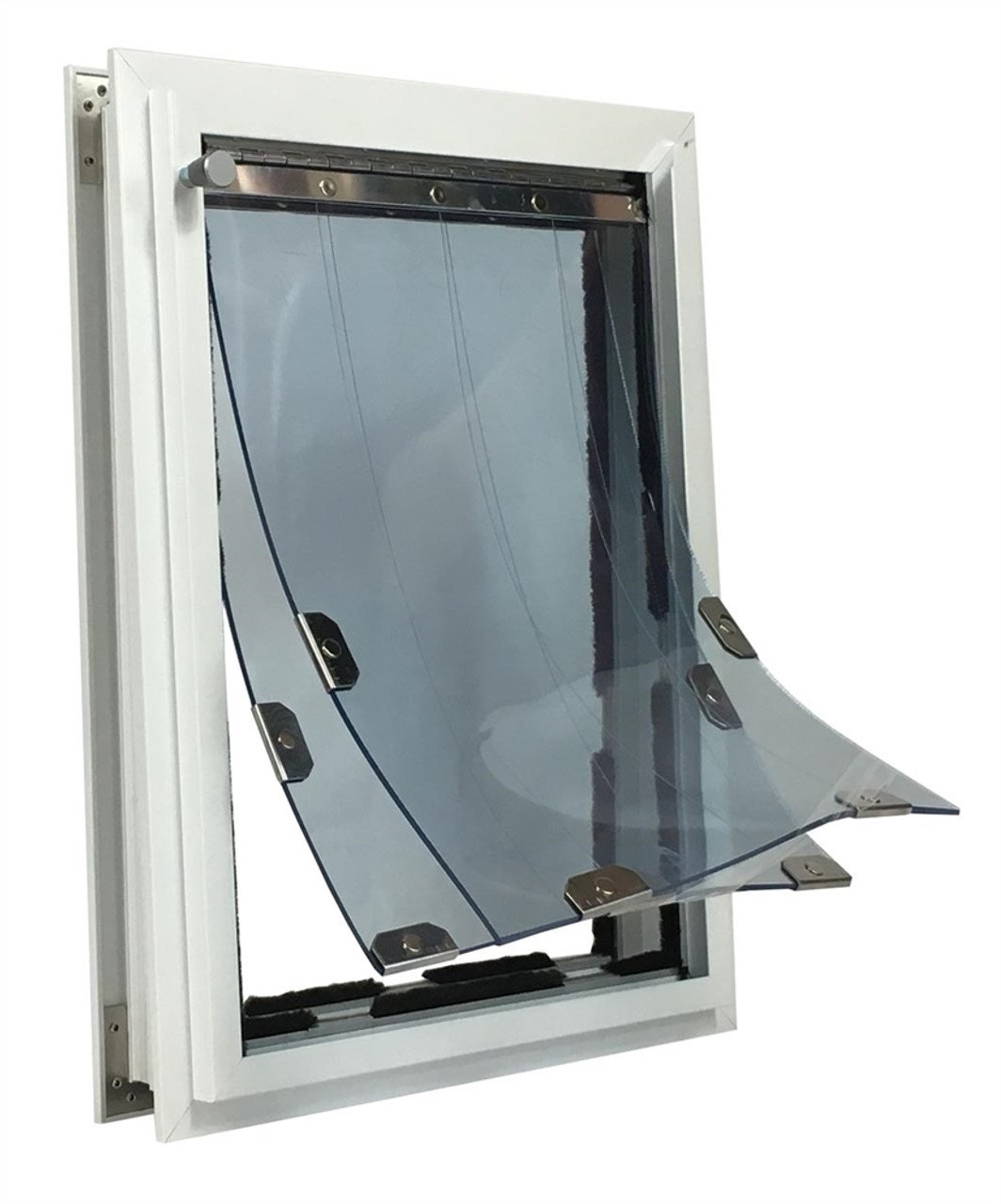 MaxSeal PRO Dual Flap Door Mount Pet Door - XL (12" x 24") - QC Supply - 