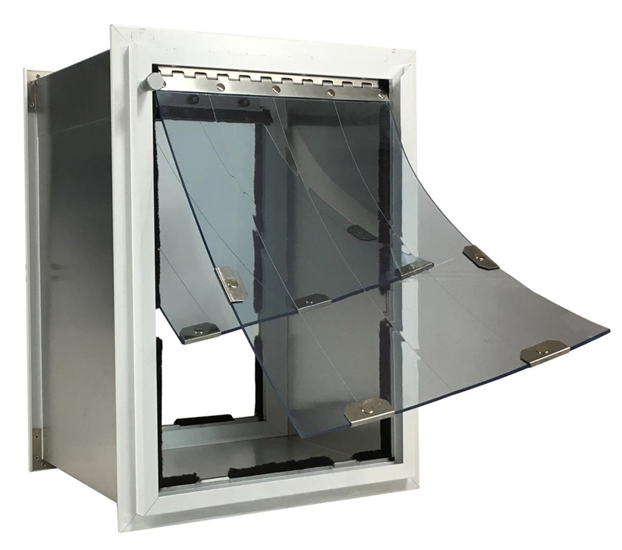 MaxSeal PRO Dual Flap Wall Mount Pet Door - Large (11" x 16") - QC Supply - 