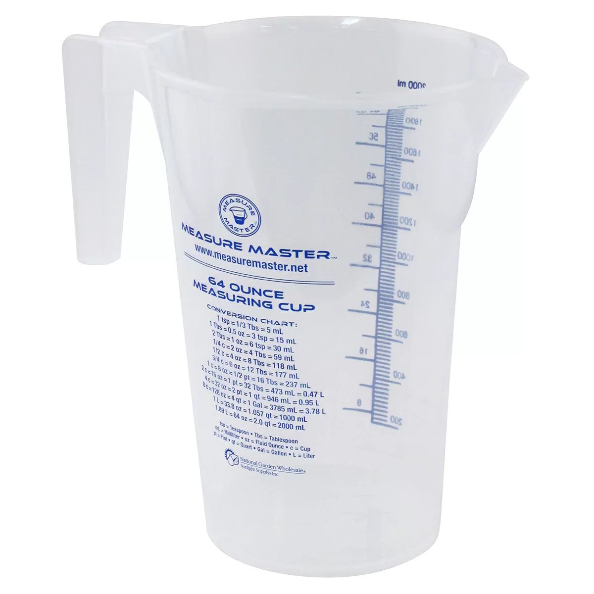 Measure Master® Graduated Round Containers - QC Supply - 