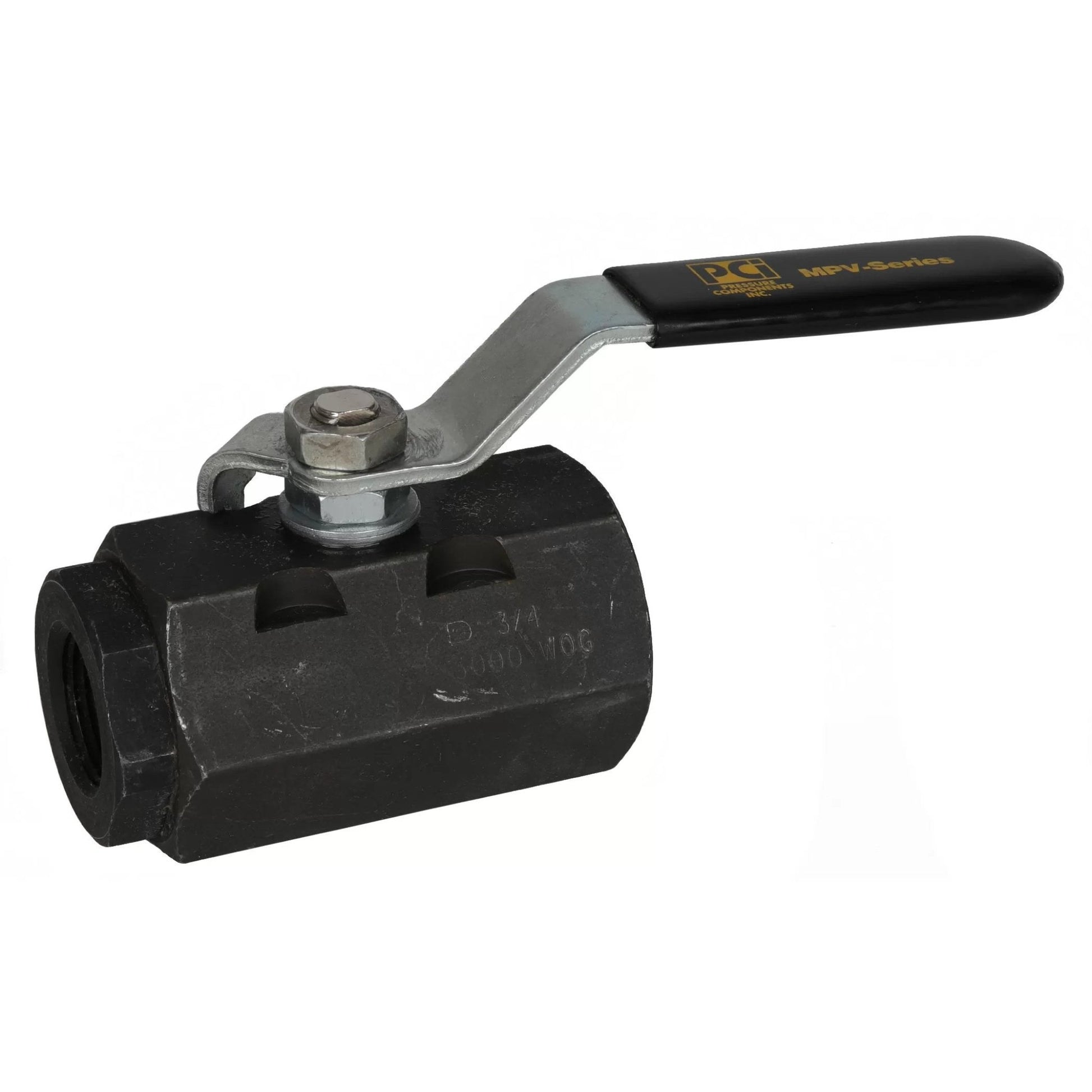 Medium Pressure Ball Valve - 3/4" - 3000 PSI - QC Supply - 