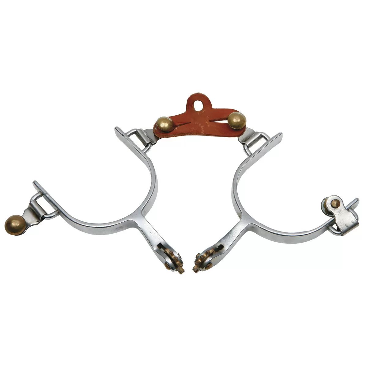 Despatch Spur Men's Chrome Plated Roping Spur – QC Supply