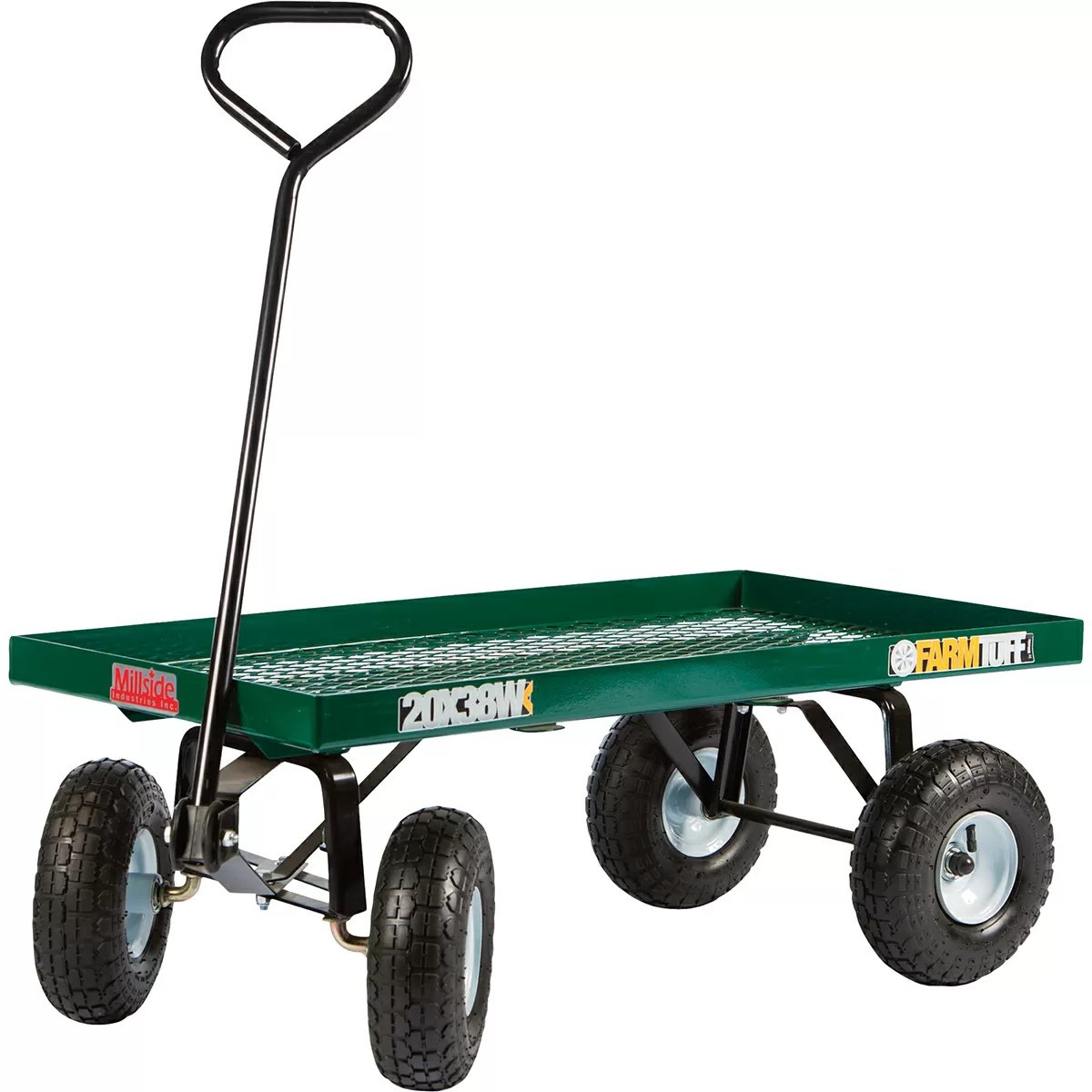 Metal Deck Wagon - Single Deck 20" x 38" - QC Supply - 
