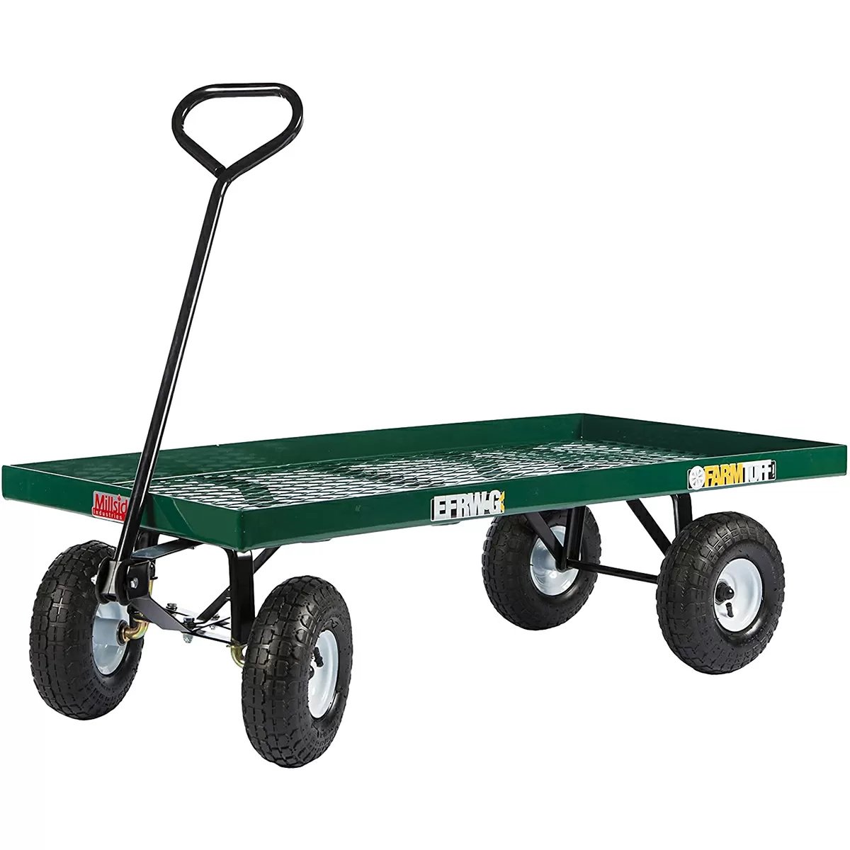 Metal Deck Wagon - Single Deck 24" x 48" - QC Supply - 