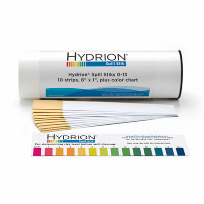 Micro Essential Laboratory pH Spill Sticks - QC Supply - 