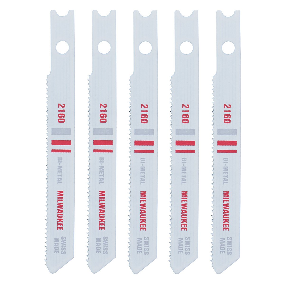 Milwaukee Tool Bi - Metal Jig Saw Blade - 2 3/4" 24 TPI - 5 Pack - QC Supply - 