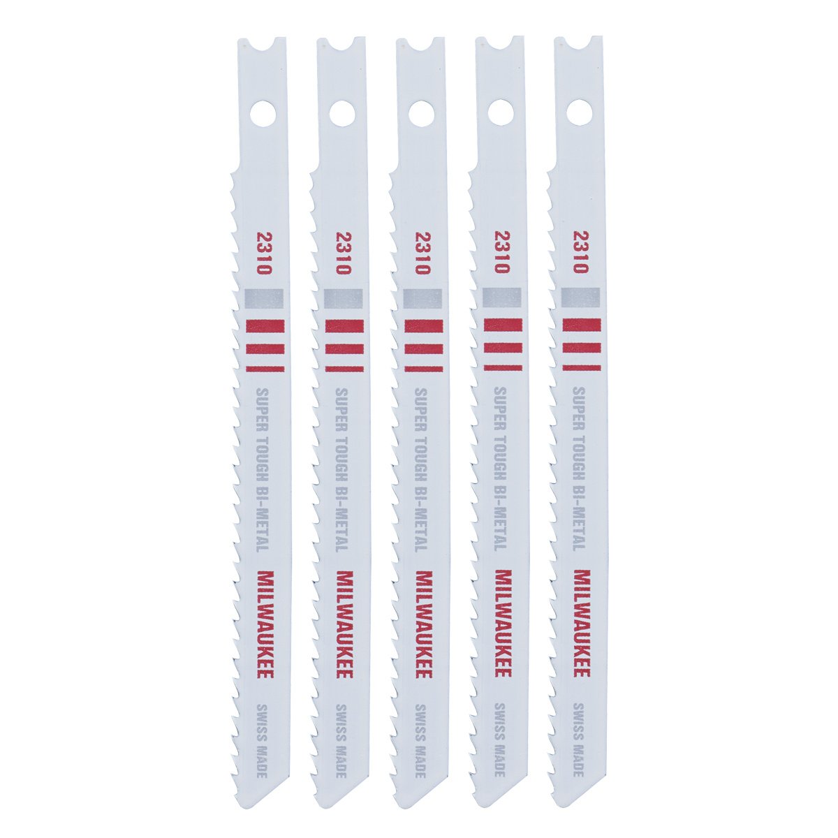 Milwaukee Tool Bi - Metal Jig Saw Blade 4 - 1/8" 10 TPI - 5 Pk - QC Supply - 