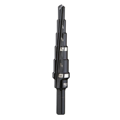 Milwaukee Tool Black Oxide Step Drill Bits - QC Supply - 