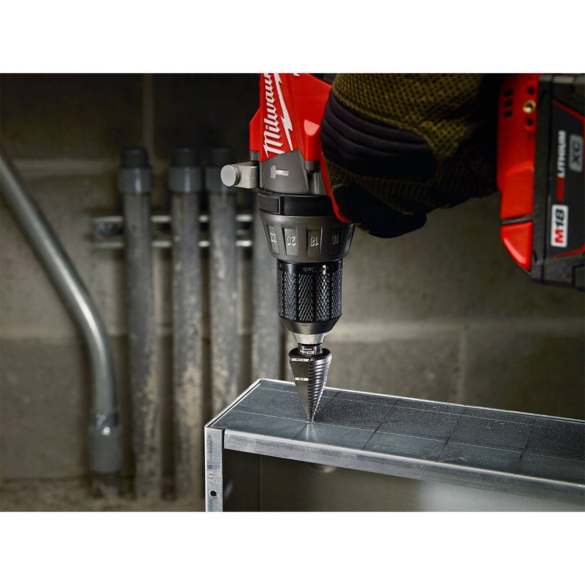 Milwaukee Tool Black Oxide Step Drill Bits - QC Supply - 