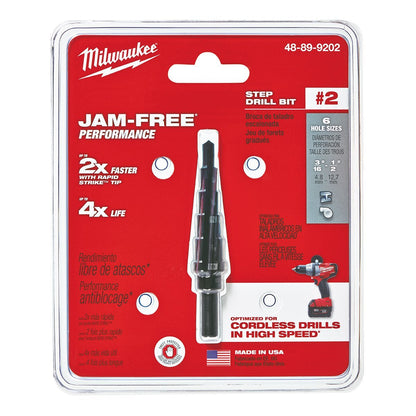 Milwaukee Tool Black Oxide Step Drill Bits - QC Supply - 