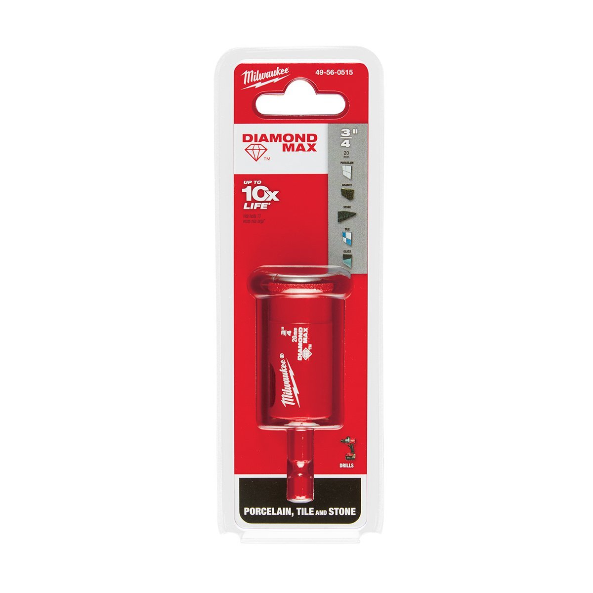 Milwaukee Tool Diamond Plus Hole Saws 3/16" 3/4" - QC Supply - 