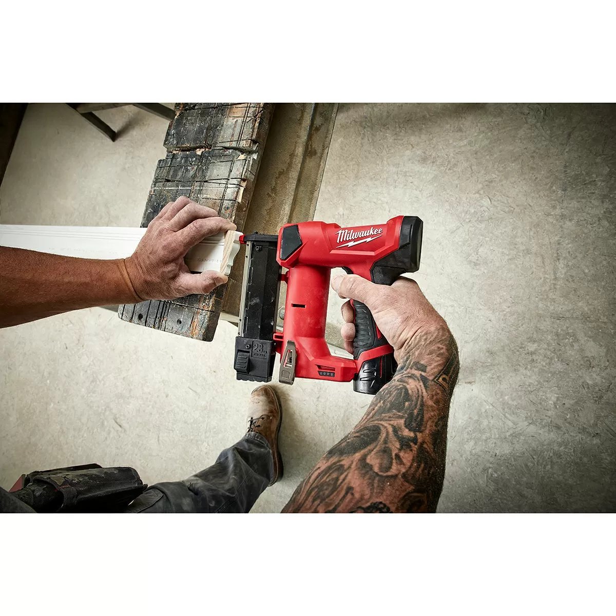 Milwaukee® Tool M12™ 23 - Gauge Pin Nailer - QC Supply - 