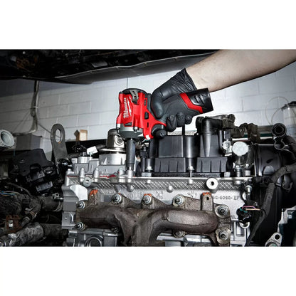 Milwaukee® Tool M12 FUEL™ 3/8" Stubby Impact Wrench - Tool ONLY - QC Supply - 