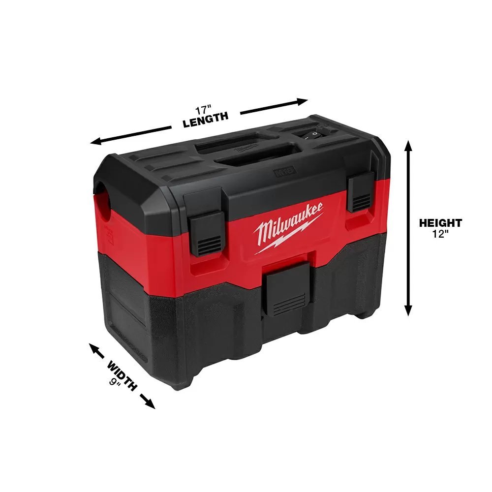 Milwaukee® Tool M18™ 2 - Gallon Wet/Dry Vacuum - QC Supply - 