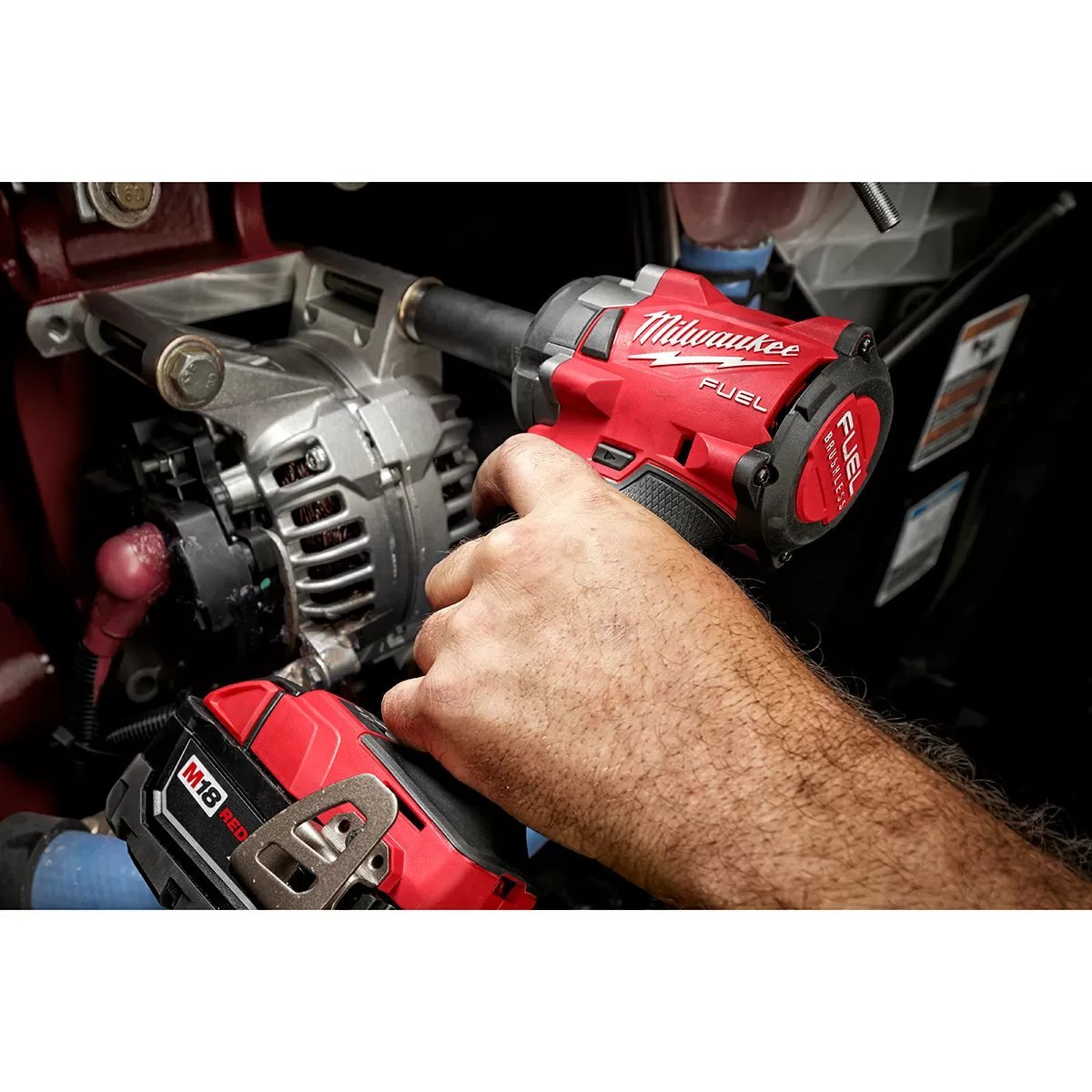 Milwaukee® Tool M18 FUEL™ 3/8" Compact Impact Wrench w/Friction Ring - Tool ONLY - QC Supply - 