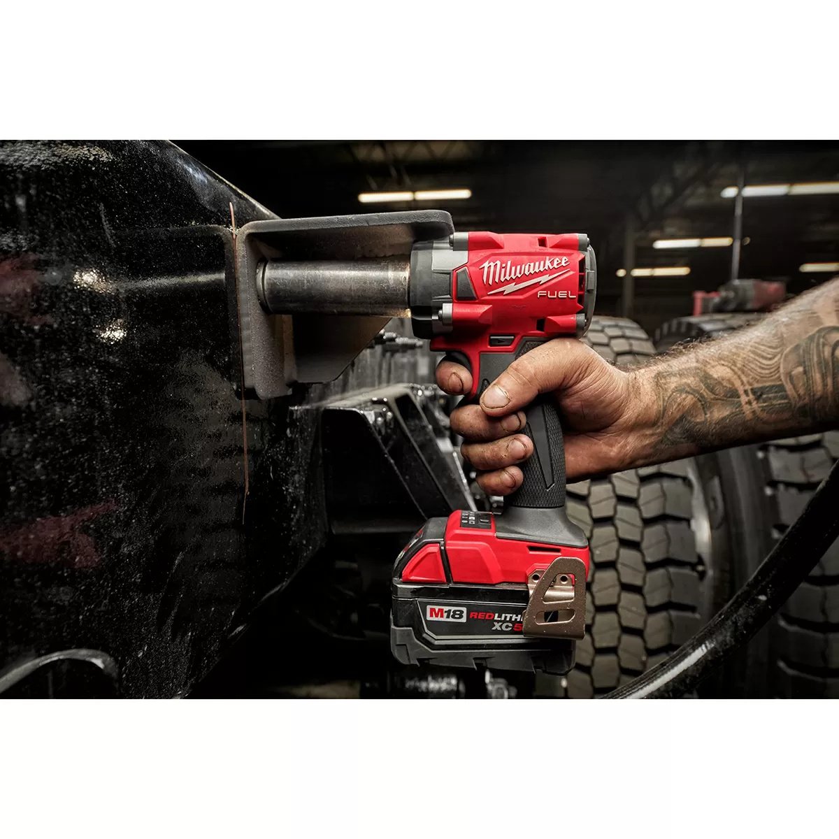 Milwaukee® Tool M18 FUEL™ 3/8" Compact Impact Wrench w/Friction Ring - Tool ONLY - QC Supply - 