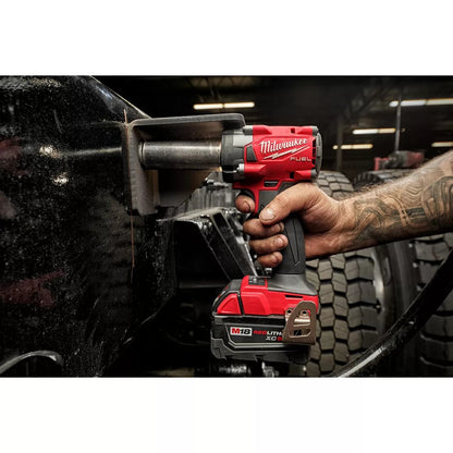 Milwaukee® Tool M18 FUEL™ 3/8" Compact Impact Wrench w/Friction Ring - Tool ONLY - QC Supply - 
