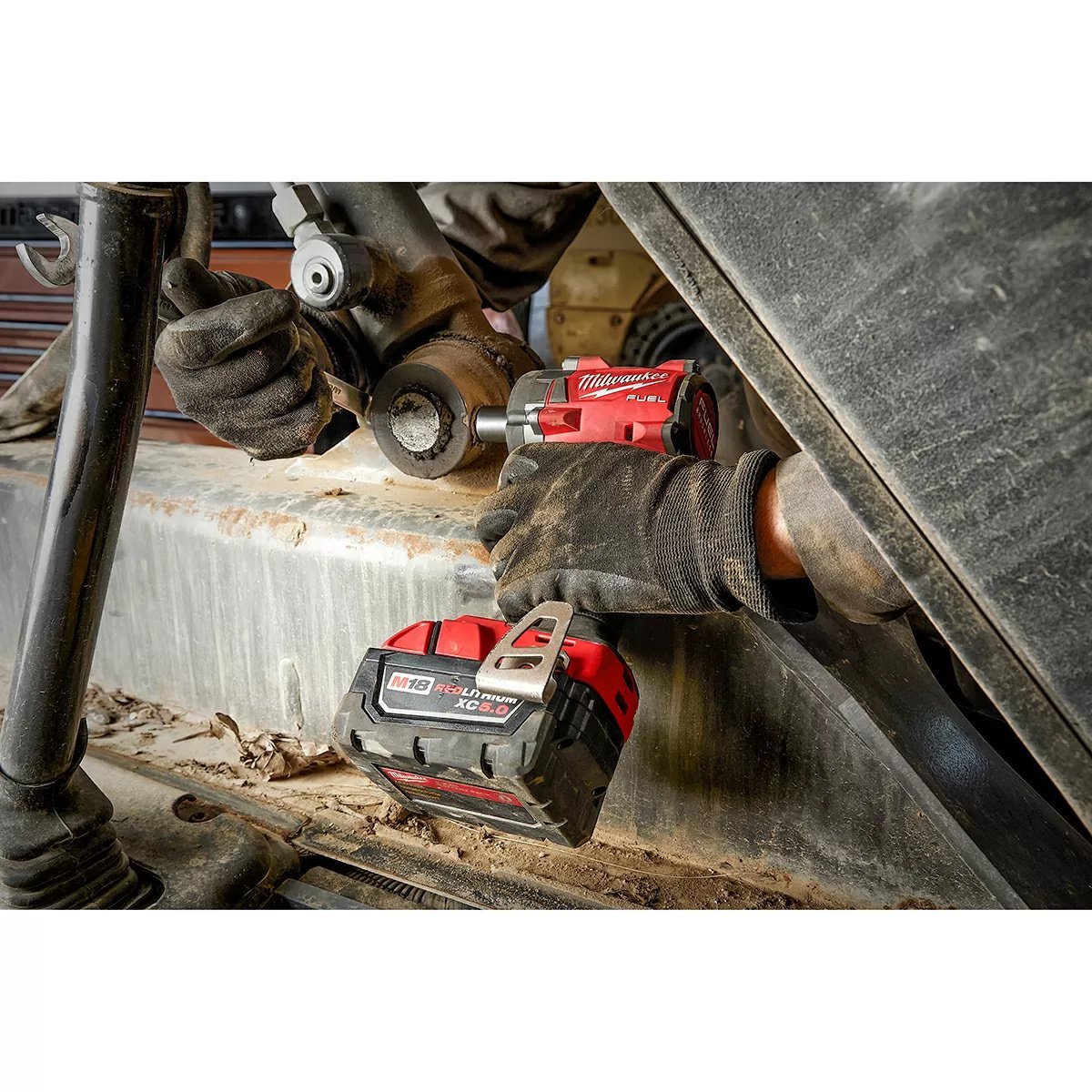 Milwaukee® Tool M18 FUEL™ 3/8" Compact Impact Wrench w/Friction Ring - Tool ONLY - QC Supply - 