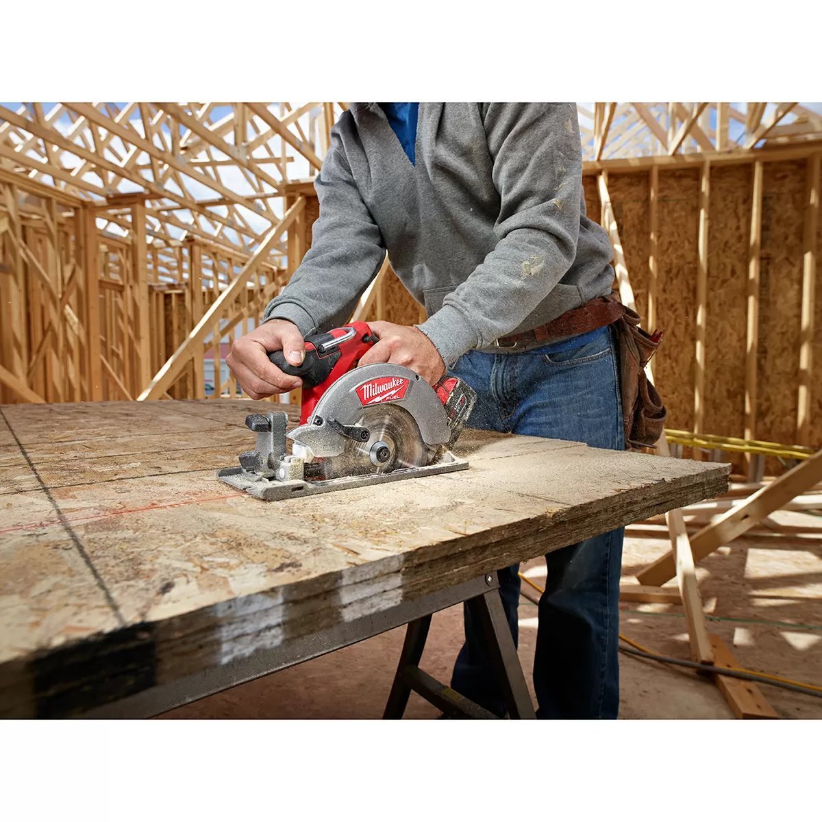 Milwaukee® Tool M18 FUEL™ Circular Saw - 6 1/2" Blade - Tool ONLY - QC Supply - 